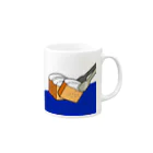 tsukunem.のポピーシード Mug :right side of the handle