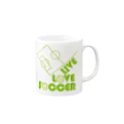 AURA_HYSTERICAのLL_SOCCER Mug :right side of the handle