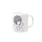 弁慶の白雪姫 Mug :right side of the handle