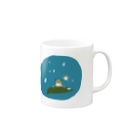あかえほ & ちびそざいのかえるの親子【あかえほ公式】 Mug :right side of the handle