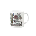 へーはちのみせのキリンさんぼん他 Mug :right side of the handle