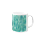 znd_ism_suzuriのabstract_green Mug :right side of the handle