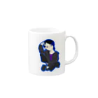 推しが増えすぎて辛い問題のメガネ男子 Mug :right side of the handle