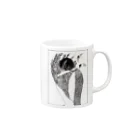 eerie-eery商會のDive(eerie-eery) Mug :right side of the handle