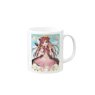 ପ✩ଓさおりんの魔法少女さおりんちゃんっ Mug :right side of the handle