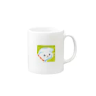 路地と芥子のおねこマグ Mug :right side of the handle