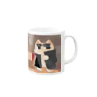 しゃれのスパイ　ポチ Mug :right side of the handle
