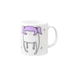 sawayakateacherのついんてちゃん Mug :right side of the handle