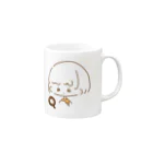 なかも絵のお腹空いた Mug :right side of the handle