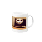 mico_mon_anのThe calico cat  Mug :right side of the handle