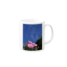 hiroki-naraの芙蓉 DATA_P_133　Confederate Rose ハスの花の古名 Mug :right side of the handle