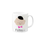 モーのFUNgii Mug :right side of the handle