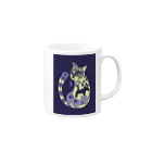 もよういぬ（グッズ販売）の１７　ねこ Mug :right side of the handle