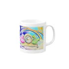 March-Hare-Galleryのスカイ10：10　A Mug :right side of the handle