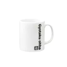 G-HERRINGのプレートサイン（Gyotaku Ohba） Mug :right side of the handle