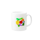 LanbR(ランブル)のブーケ(文字なし) Mug :right side of the handle