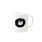 メグミックスのにゃらぴー Mug :right side of the handle