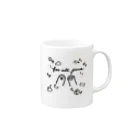 mofu_mofulffyのfor all paws Mug :right side of the handle