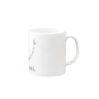 studiopuanpowanのらぶたん Mug :right side of the handle