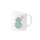 andante*blueのアンちゃん Mug :right side of the handle