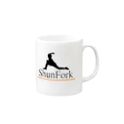 ShunForkのShunFork〜ロゴ〜 Mug :right side of the handle