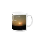 Shop GHPのWe Are Waitng for Rising Sun（その２） Mug :right side of the handle