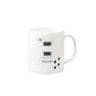 kumasanのmusic good +s 「LesPaul」 Mug :right side of the handle