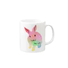 sept lapinsのarc lapin Mug :right side of the handle