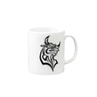 ttsoulの猛牛 Mug :right side of the handle