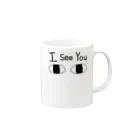 冷蔵庫のI see You (お前を見ているぞ) Mug :right side of the handle