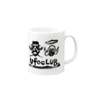 東高円寺U.F.O.CLUB webshopの山本精一 x U.F.O.CLUBオリジナルマグカップ マグカップの取っ手の右面