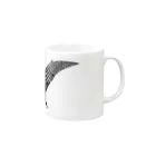 新谷べにのプテラノドン Mug :right side of the handle