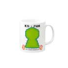 千客万来ねこ日和のKO-FUNシリーズ1号 Mug :right side of the handle