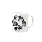 Gallery Neperoのうさぎ環 Mug :right side of the handle