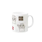 ニート沼のカッパ夫婦のニートカッパシリーズ1 Mug :right side of the handle