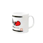 barbaraのhappy Mug :right side of the handle