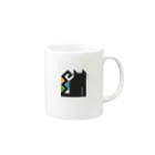 ラバタラのNEKO MUG マグカップの取っ手の右面