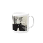 TY-ARTのまっすぐではない道 Mug :right side of the handle