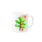 universeKのつりー Mug :right side of the handle