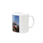 東村山交通局SUZURI店の三岐鉄道復刻塗装並び Mug :right side of the handle