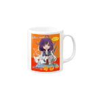 雲飴ゆきりのたいげいさんのカレー Mug :right side of the handle