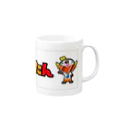 ぷくたん(旧ムスカを愛するVIPPER)の劇団ぷくたん2体Ver. Mug :right side of the handle