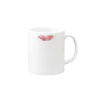 ayuka miyamotoのうっかりマグ(PINK) Mug :right side of the handle