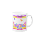 nyamoooのYummy Gummy Mug :right side of the handle