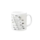 ぺんぎん丸のNo Corydoras No Life Mug :right side of the handle