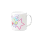 うーにゃ専門店のうさぎーにゃ Mug :right side of the handle