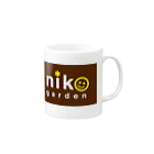 Niko  Gardenのniko garden☺︎ Mug :right side of the handle