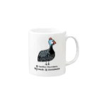 Couleur(クルール)のホロホロ鳥 Mug :right side of the handle