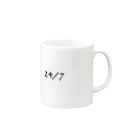 ほのぼのの年中無休 Mug :right side of the handle