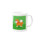 Where to go in japanの柴犬さんぽ Mug :right side of the handle